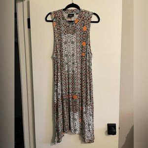 Anthropologie Maeve Floral Swing Dress